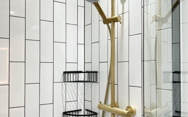 Stylish Shower Fixture at Bristol Plumbing Supplies Bathroom Project