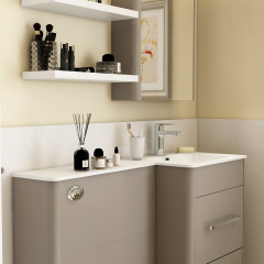 Suburb Right Hand Basin Matt Ash