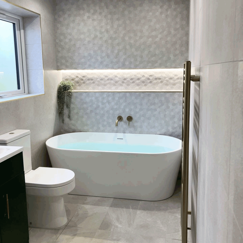 Stylish Bathroom Project with Modern Features