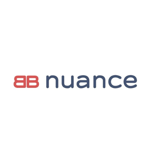 Nuance logo for image slider carousel